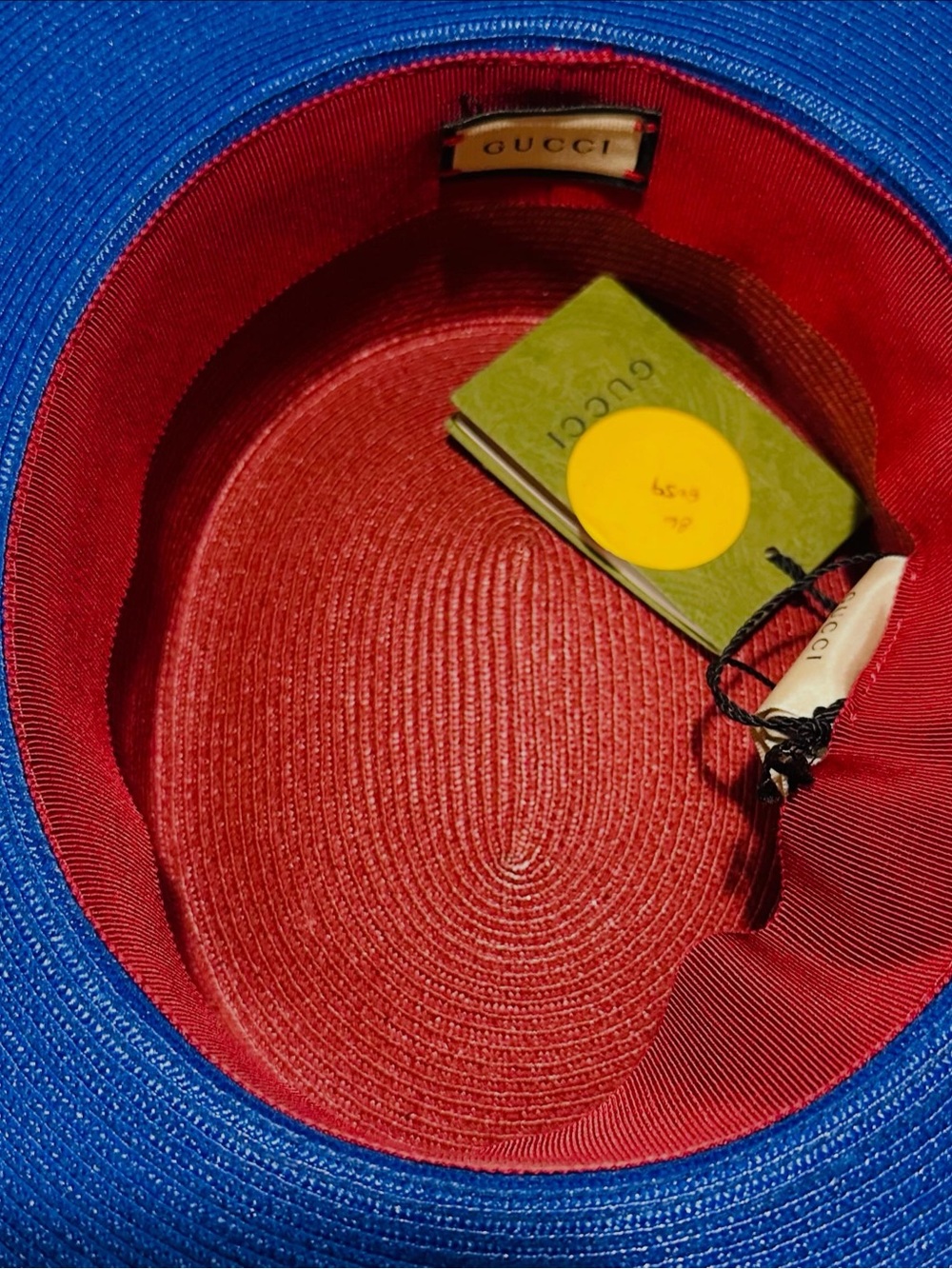 BRAND NEW GUCCI ALBA TRECCIA HAT - Picture 4 of 5